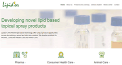Desktop Screenshot of lipidor.se